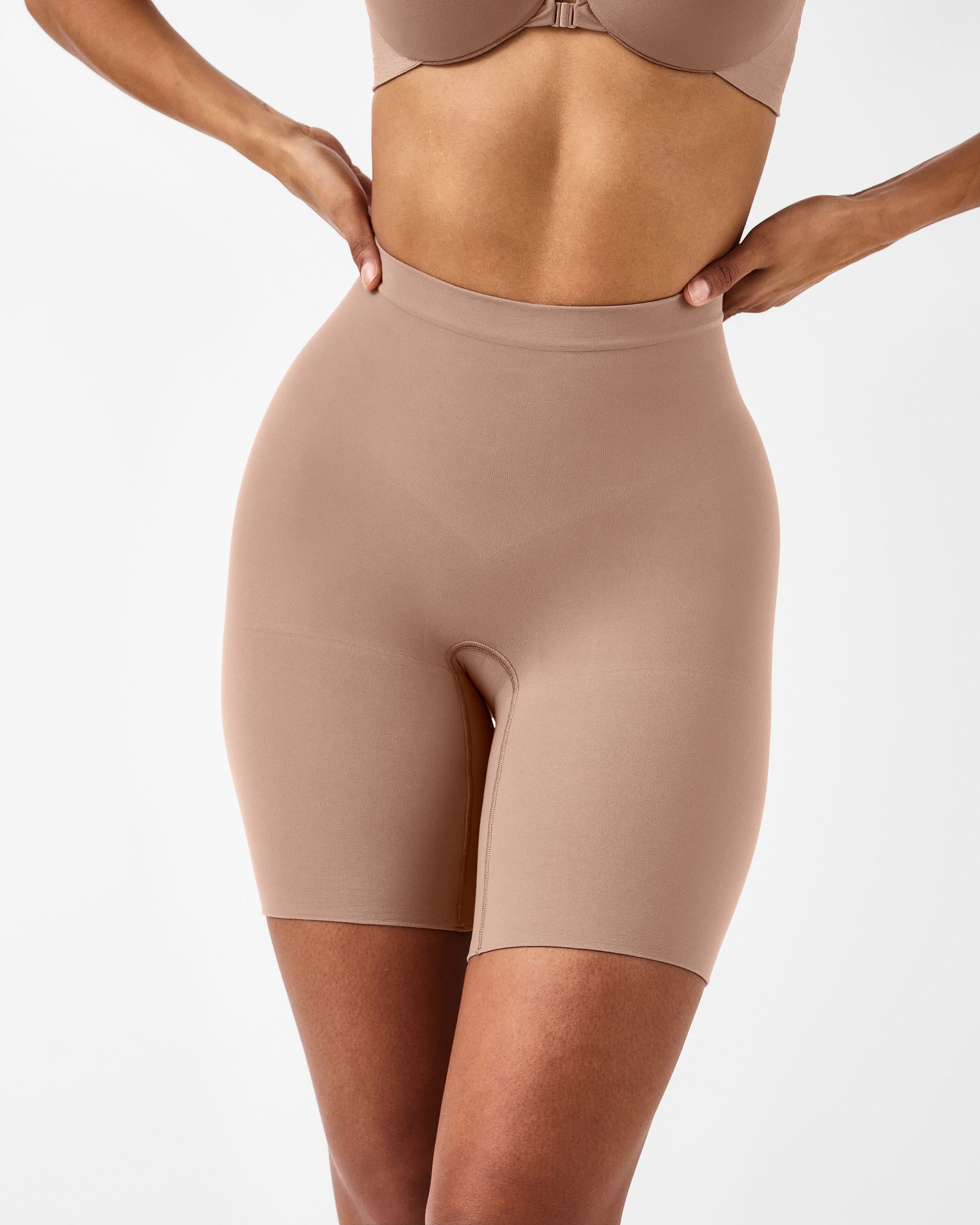 Transform Your Silhouette with SPANXsculpt™ Seamless Power Mid-Thigh Shaper Shorts