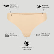 Aura Everyday High Rise Thong: Comfort and Confidence Daily!