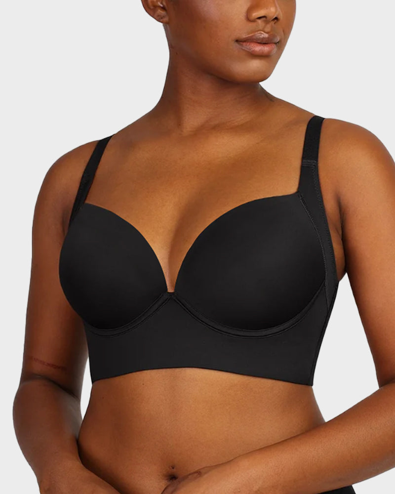 Ultimate Longline Underwire Push-Up Bra for a Flawless Silhouette