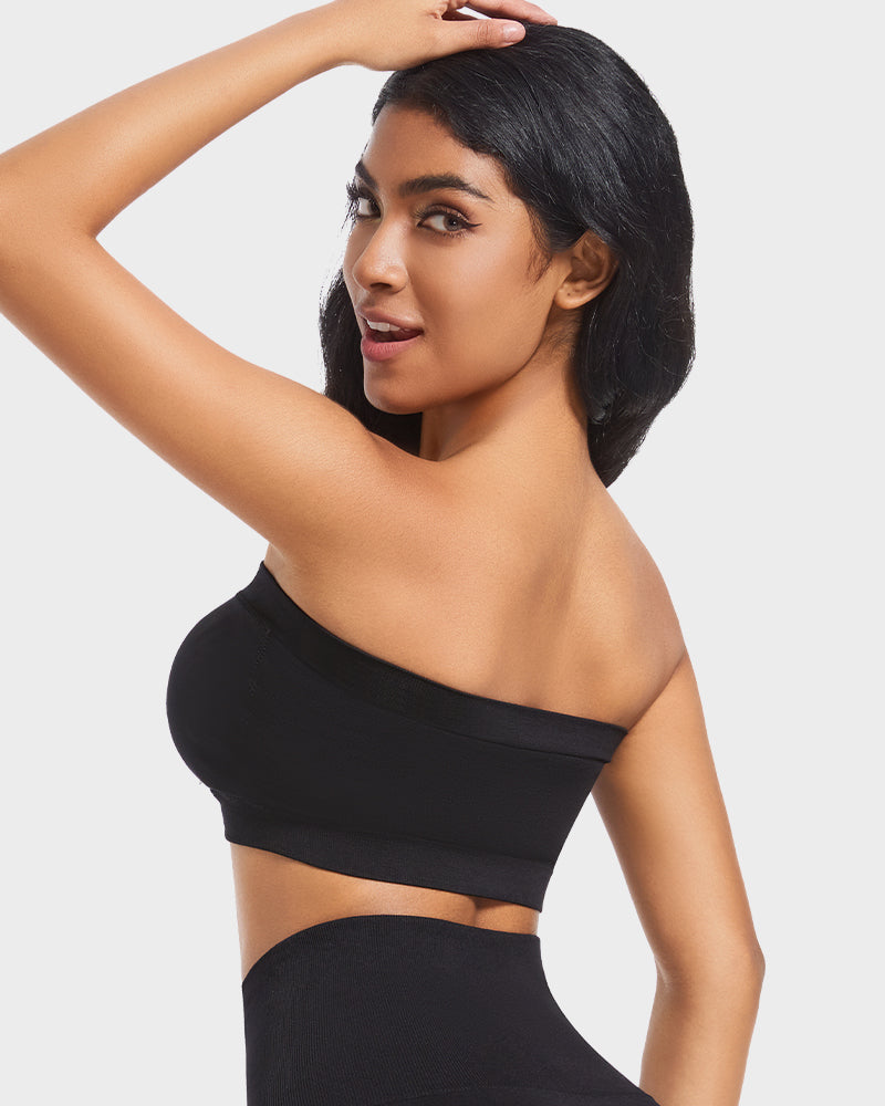 Effortless Comfort Padded Strapless Bandeau Bra