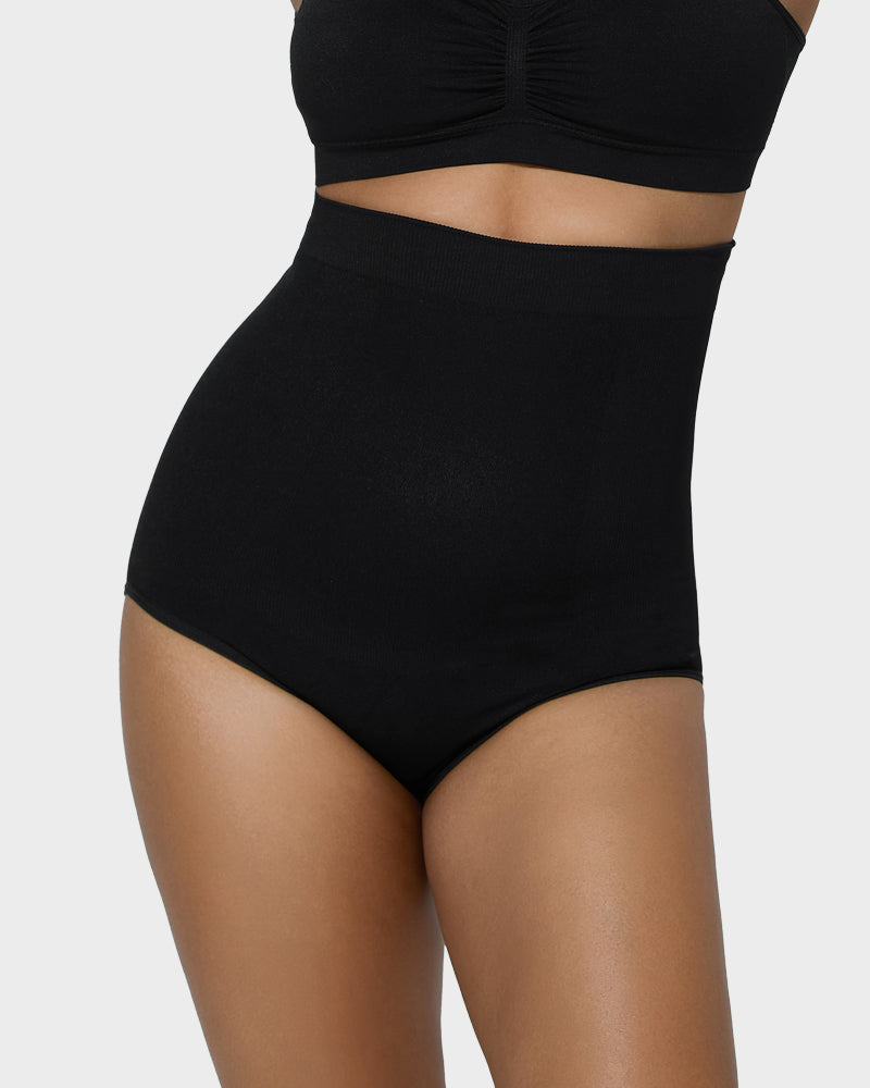 Ultraluxe High Waist Shaping Briefs with Tummy Control - Set of 2