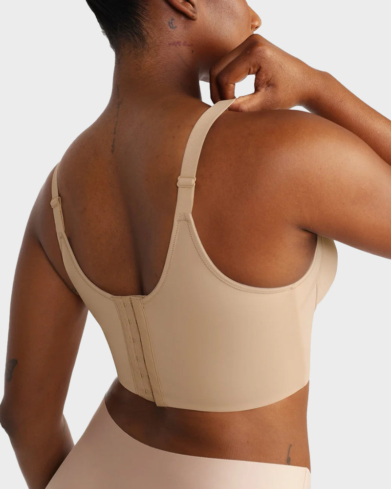 Ultimate Longline Underwire Push-Up Bra for a Flawless Silhouette