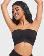 Ultimate Comfort Strapless Bandeau Bra β No Padding, Just Pure Style!