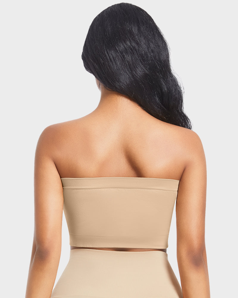 Effortless Comfort Padded Strapless Bandeau Bra