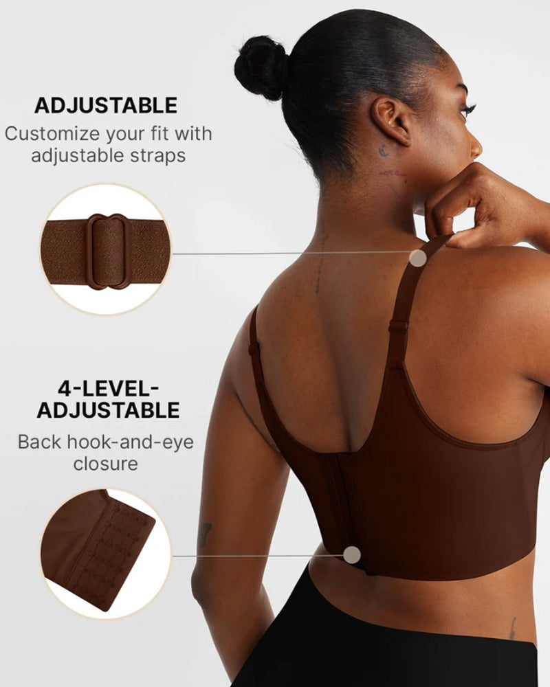 Ultimate Longline Underwire Push-Up Bra for a Flawless Silhouette