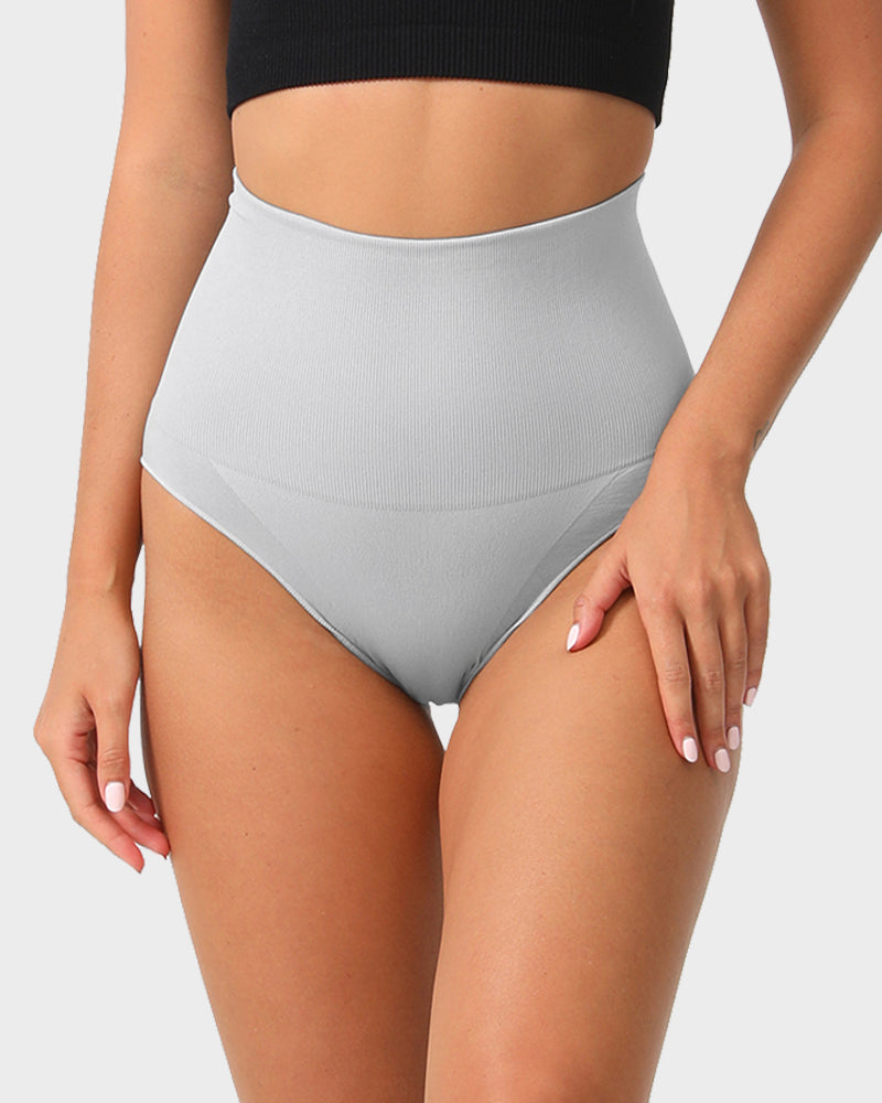 Luxury High Waist Seamless Tummy Control Briefs for Ultimate Comfort