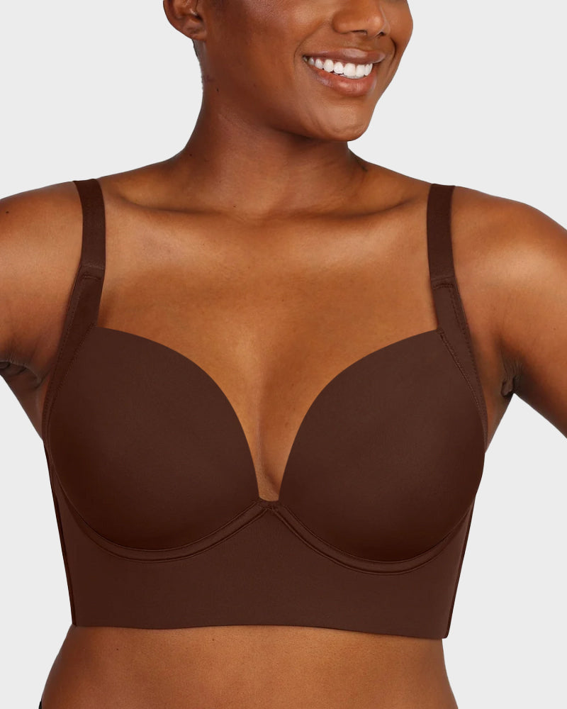 Ultimate Longline Underwire Push-Up Bra for a Flawless Silhouette