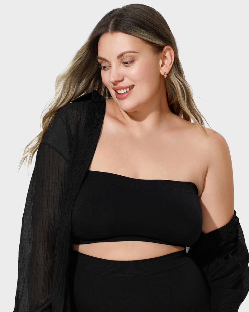 Effortless Comfort Padded Strapless Bandeau Bra