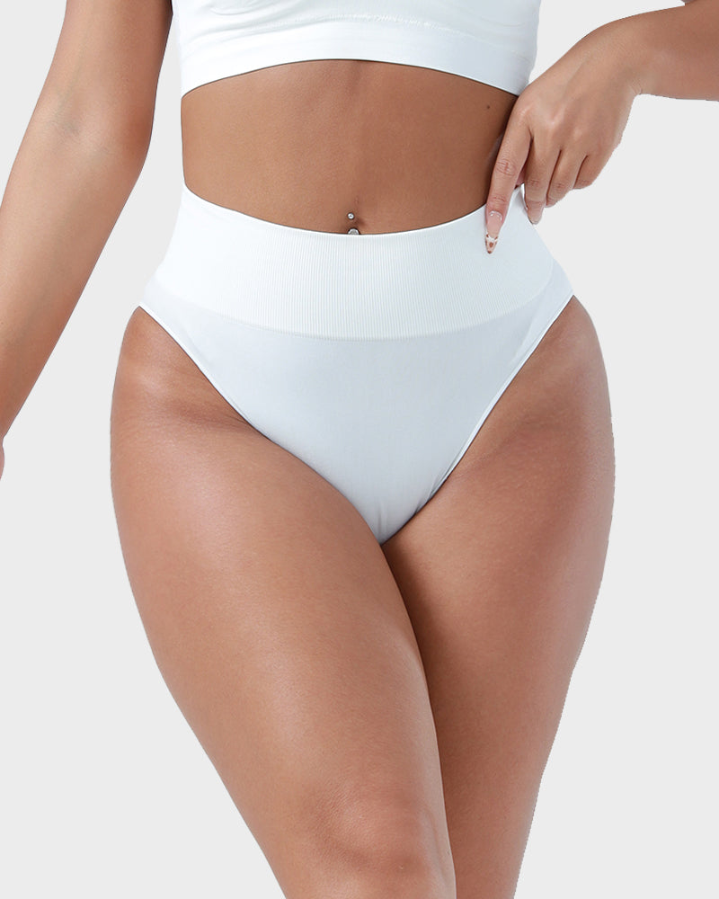 Sleek High-Waisted Tummy Tamer Briefs