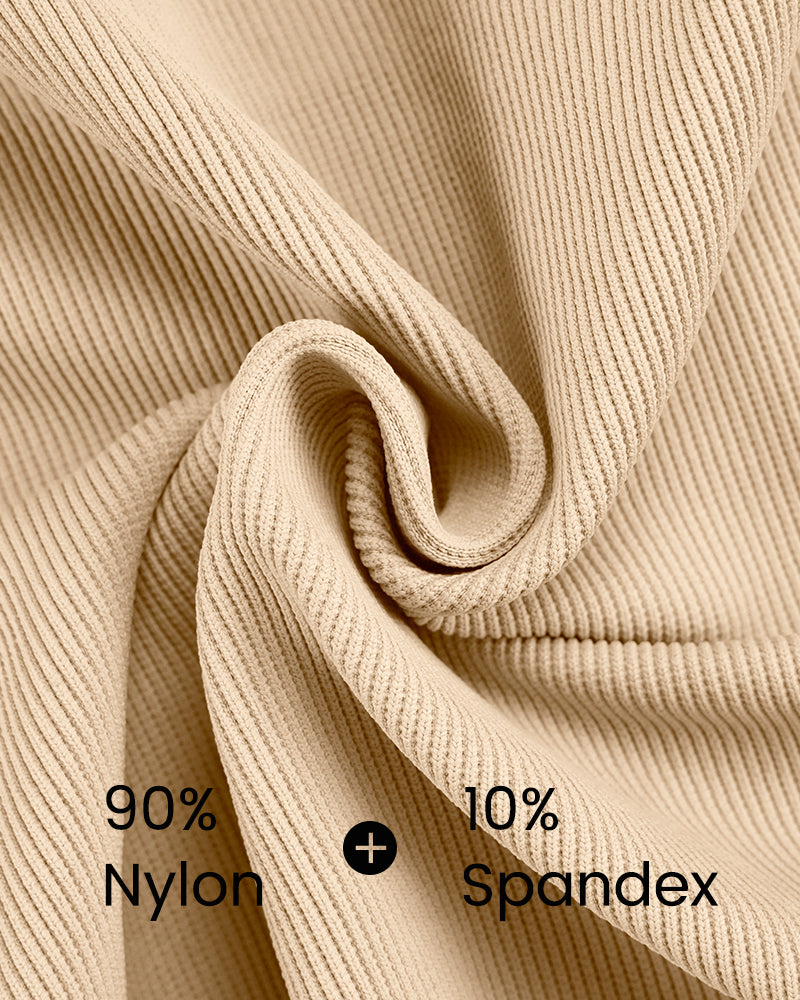 High-Waisted Double-Layer Tummy Control Thong for Flattering Shaping