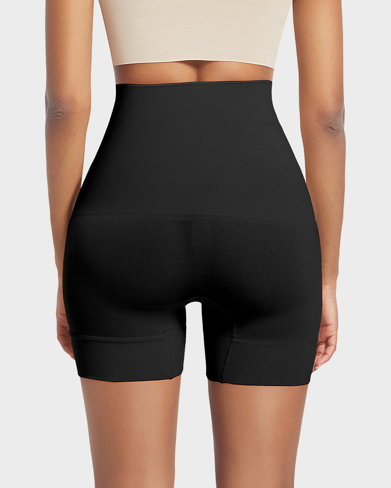 Sculpting Ultra High-Waisted Tummy Control Shorts for a Lifted Look