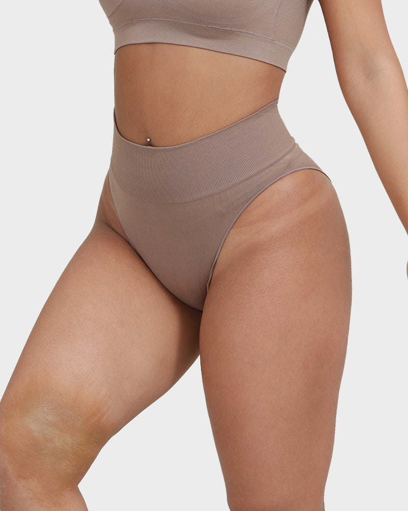 Sleek High-Waisted Tummy Tamer Briefs