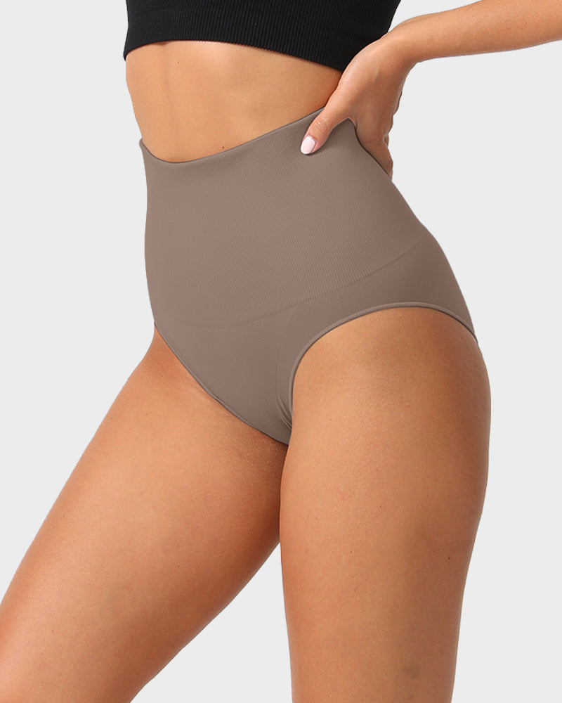 Luxury High Waist Seamless Tummy Control Briefs for Ultimate Comfort