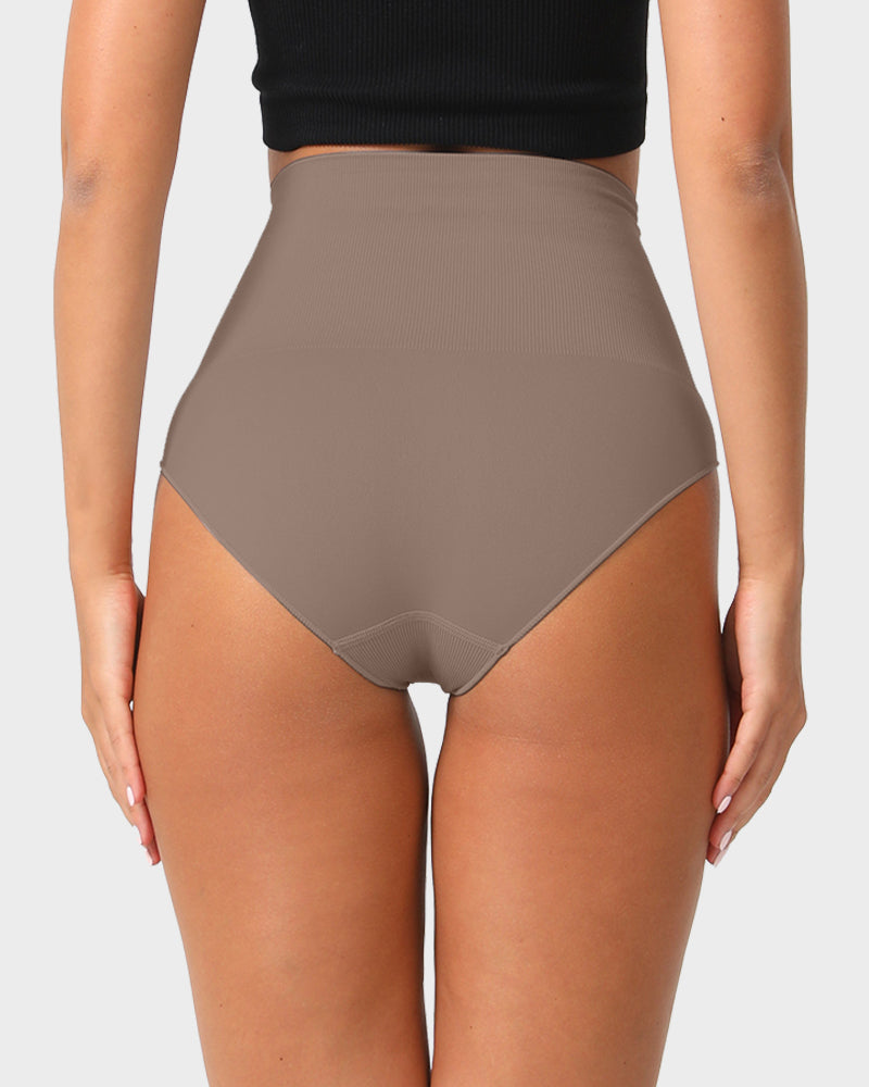 Luxury High Waist Seamless Tummy Control Briefs for Ultimate Comfort