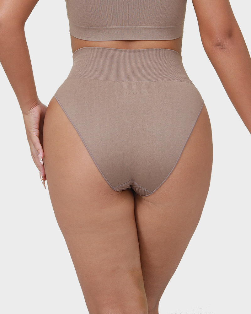 Sleek High-Waisted Tummy Tamer Briefs