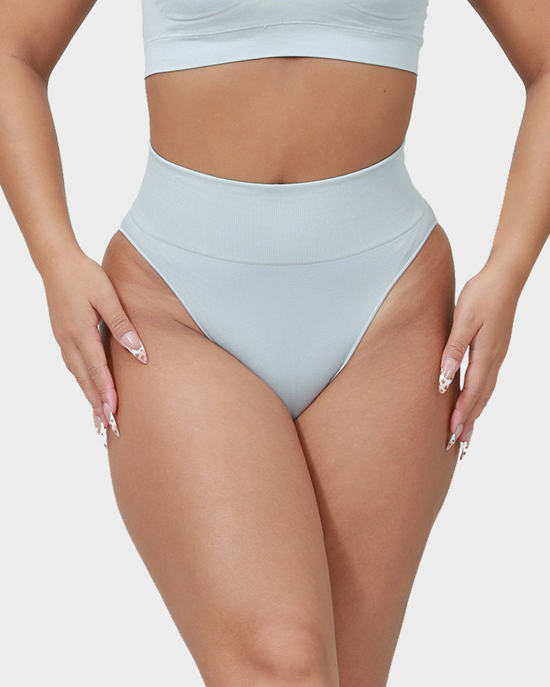 Sleek High-Waisted Tummy Tamer Briefs