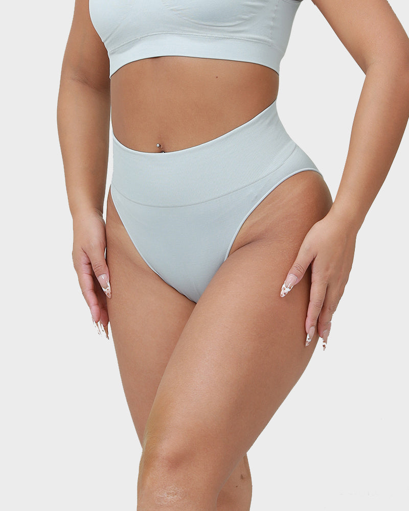 Sleek High-Waisted Tummy Tamer Briefs