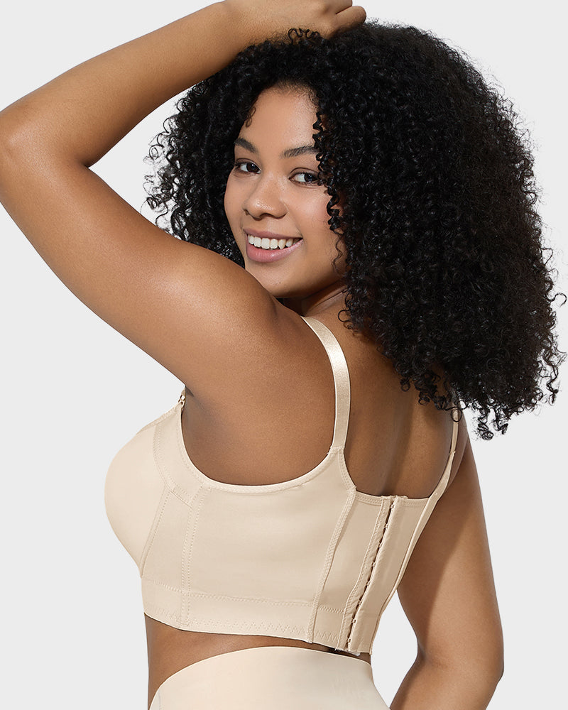 Seamless Comfort Back Smoothing Underwire Push-Up Bra