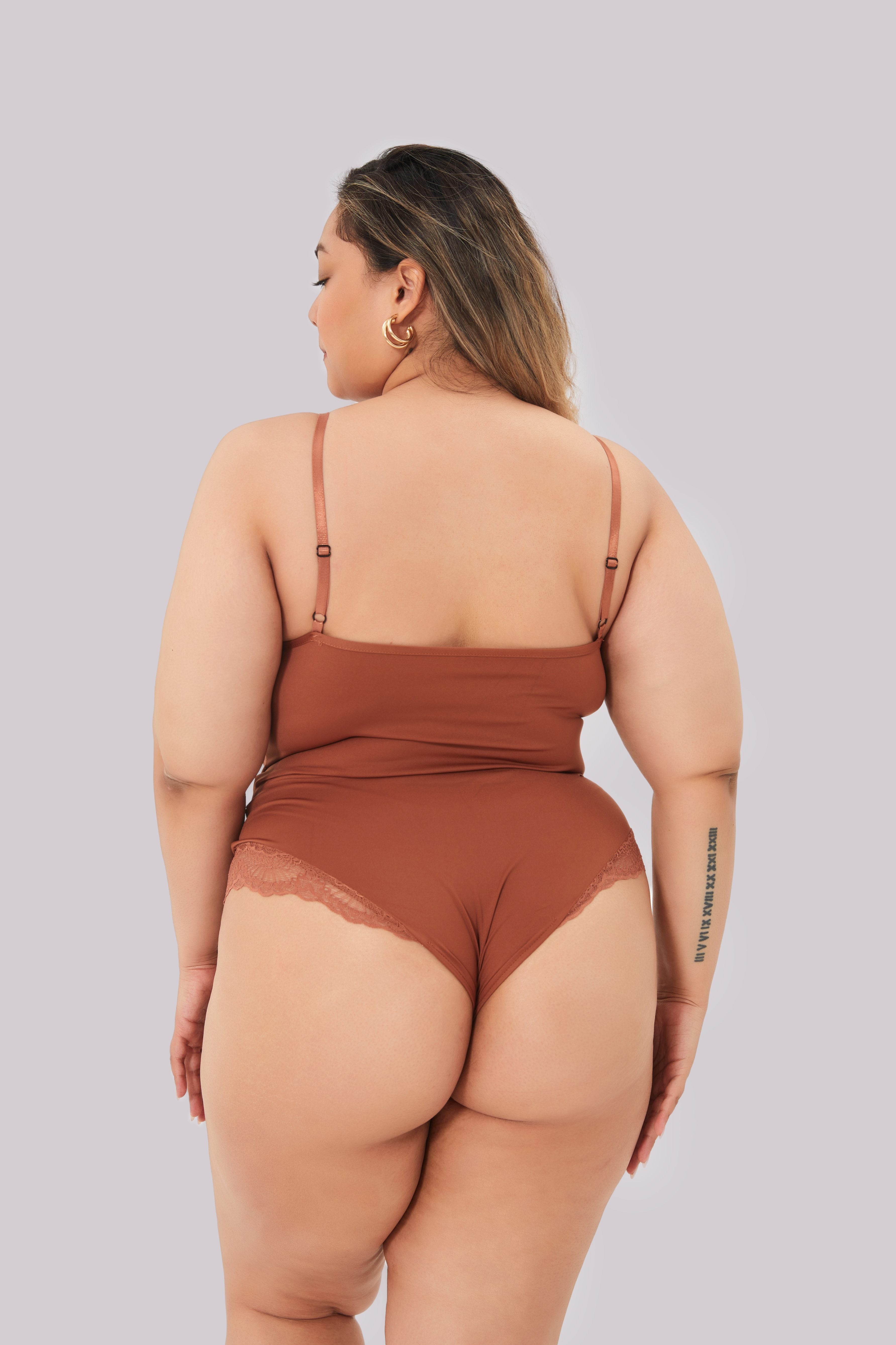 Comfit™ Rosaline - Elegant Lace Shaping Bodysuit for a Flawless Silhouette
