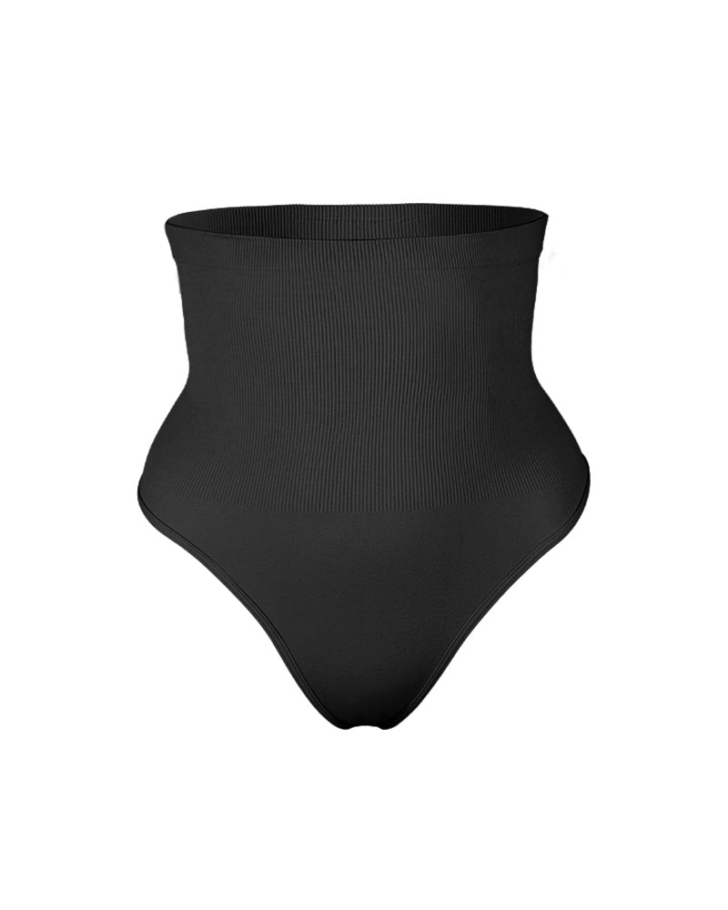Sculpting High Waist Tummy Control Thong - Set of 2