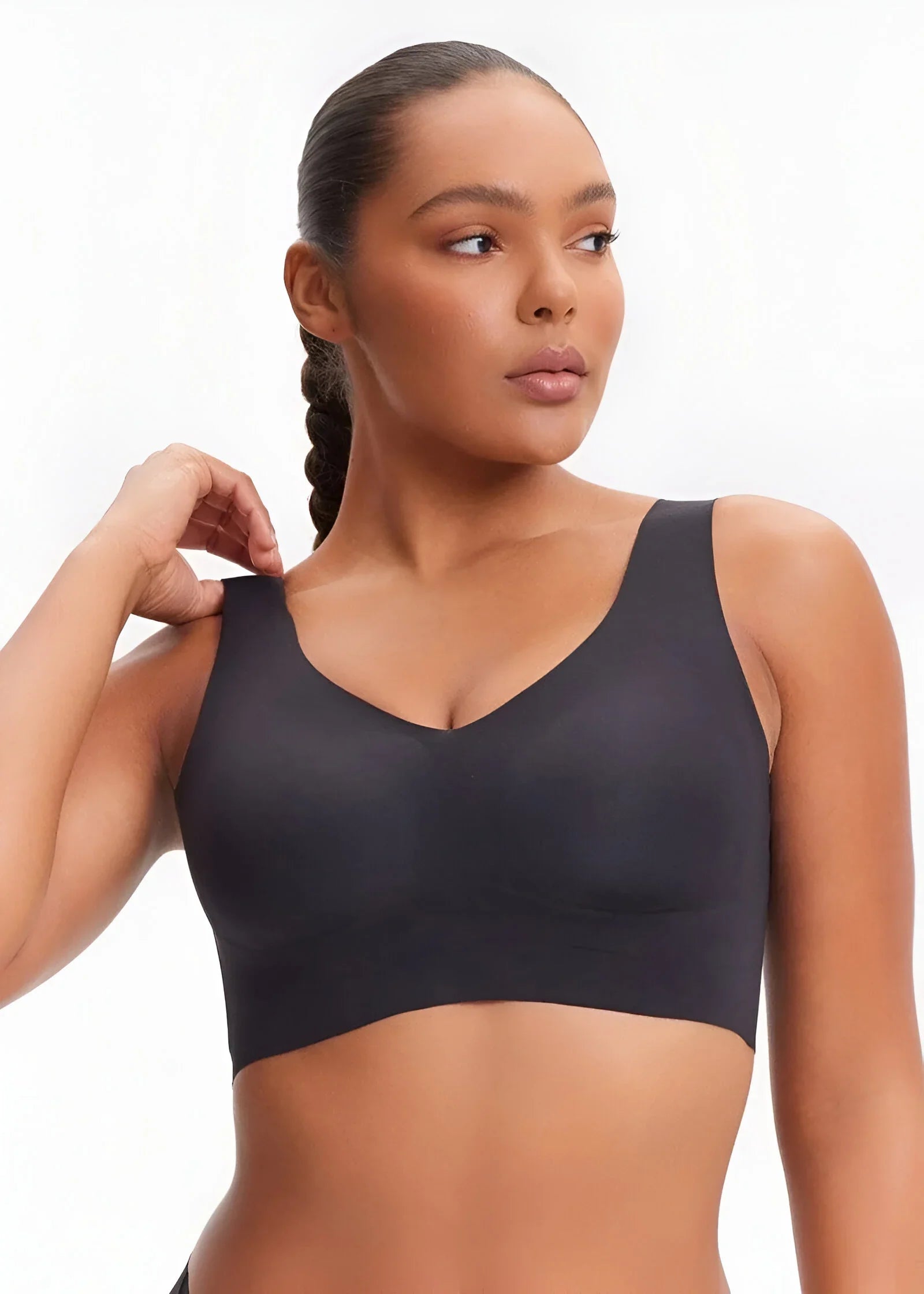Ultimate Comfort Wireless V-Neck Back-Smoothing Bra™