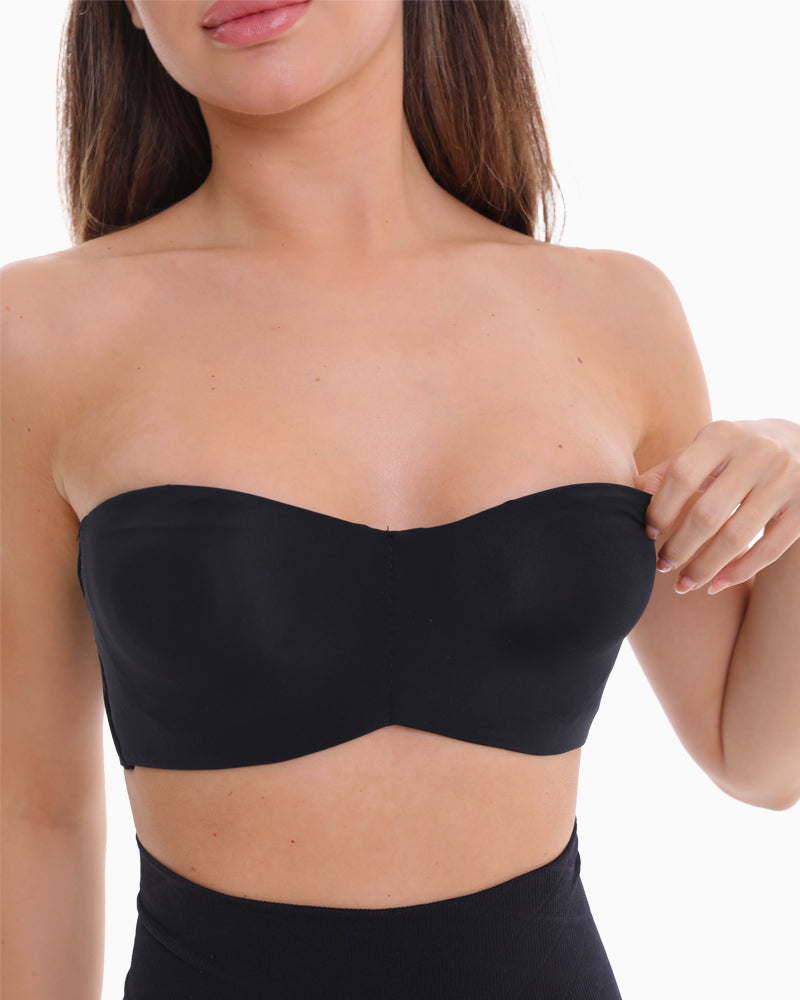 Ultimate Comfort Strapless Bandeau Bra with Full Support
