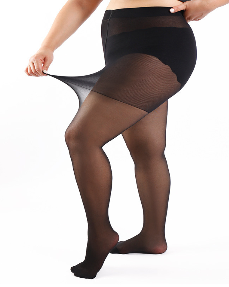 Ultimate Comfort Plus Size Sheer Tights Collection (5-Pack)