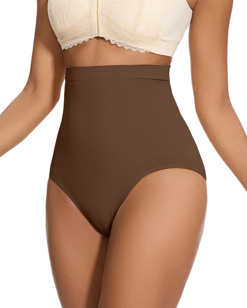 Ultraluxe High Waist Shaping Briefs with Tummy Control - Set of 2