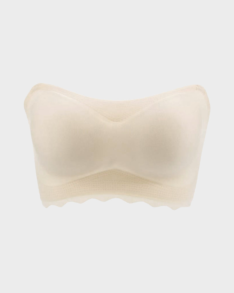 Ultimate Strapless Invisible Push-Up Bra for All-Day Lift and Comfort