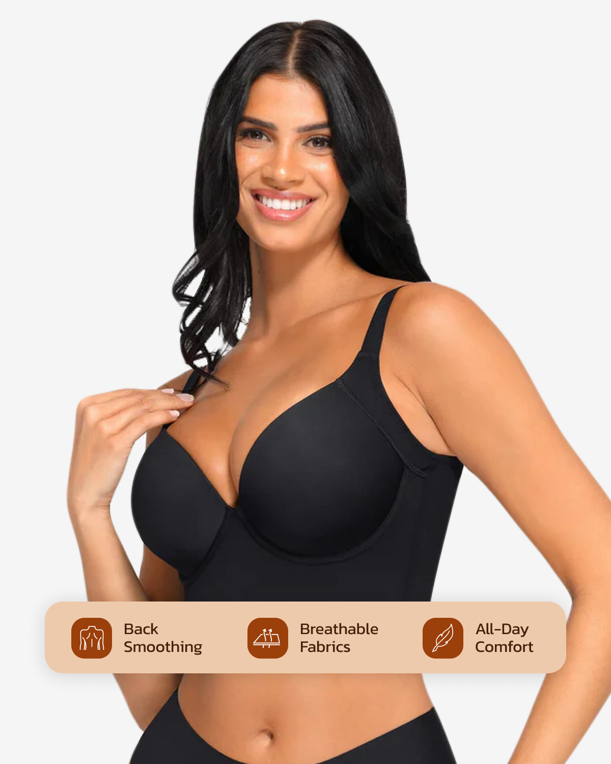 Experience Ultimate Comfort with the Perfect Fit Back-Smoothing Bra™️ - Now in the UK!