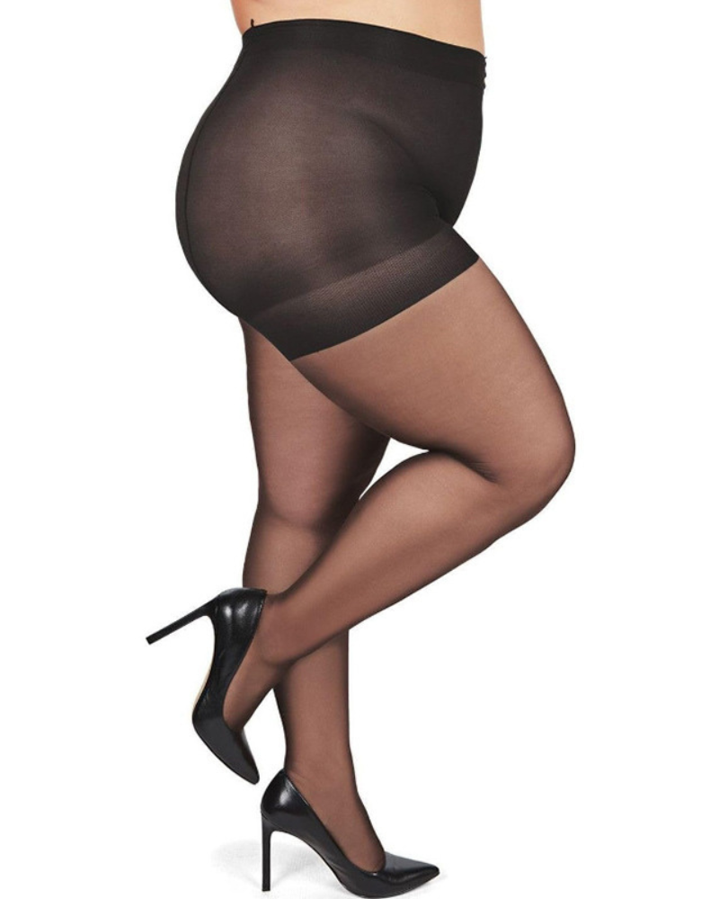 Ultimate Comfort Plus Size Sheer Tights Collection (5-Pack)