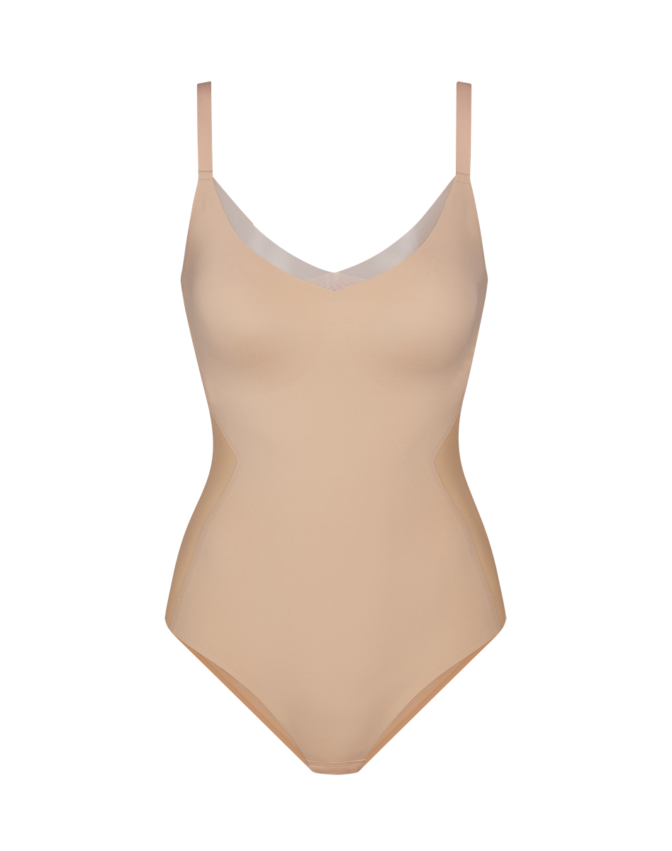Chic CrossOver Cami Bodysuit for Effortless Style