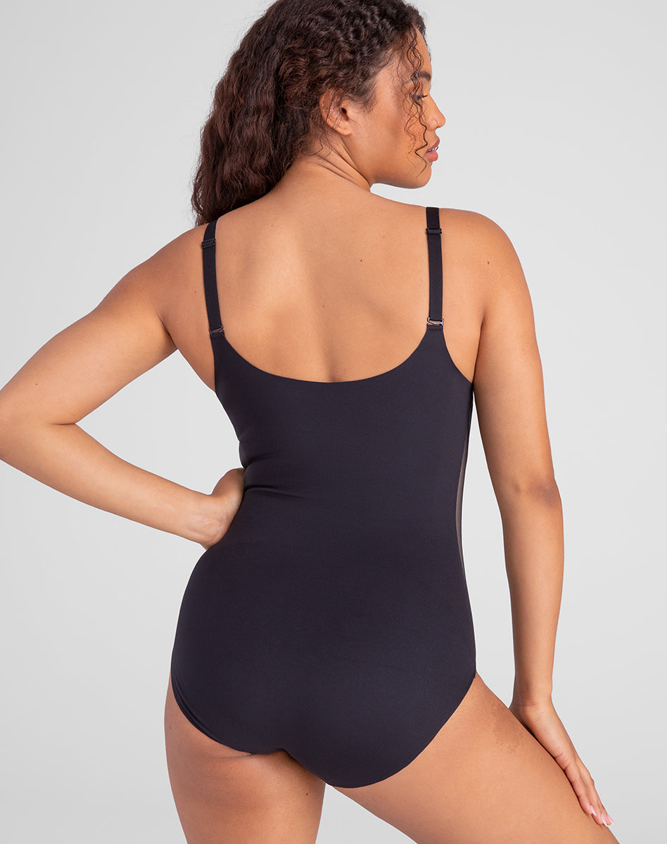 Chic CrossOver Cami Bodysuit for Effortless Style