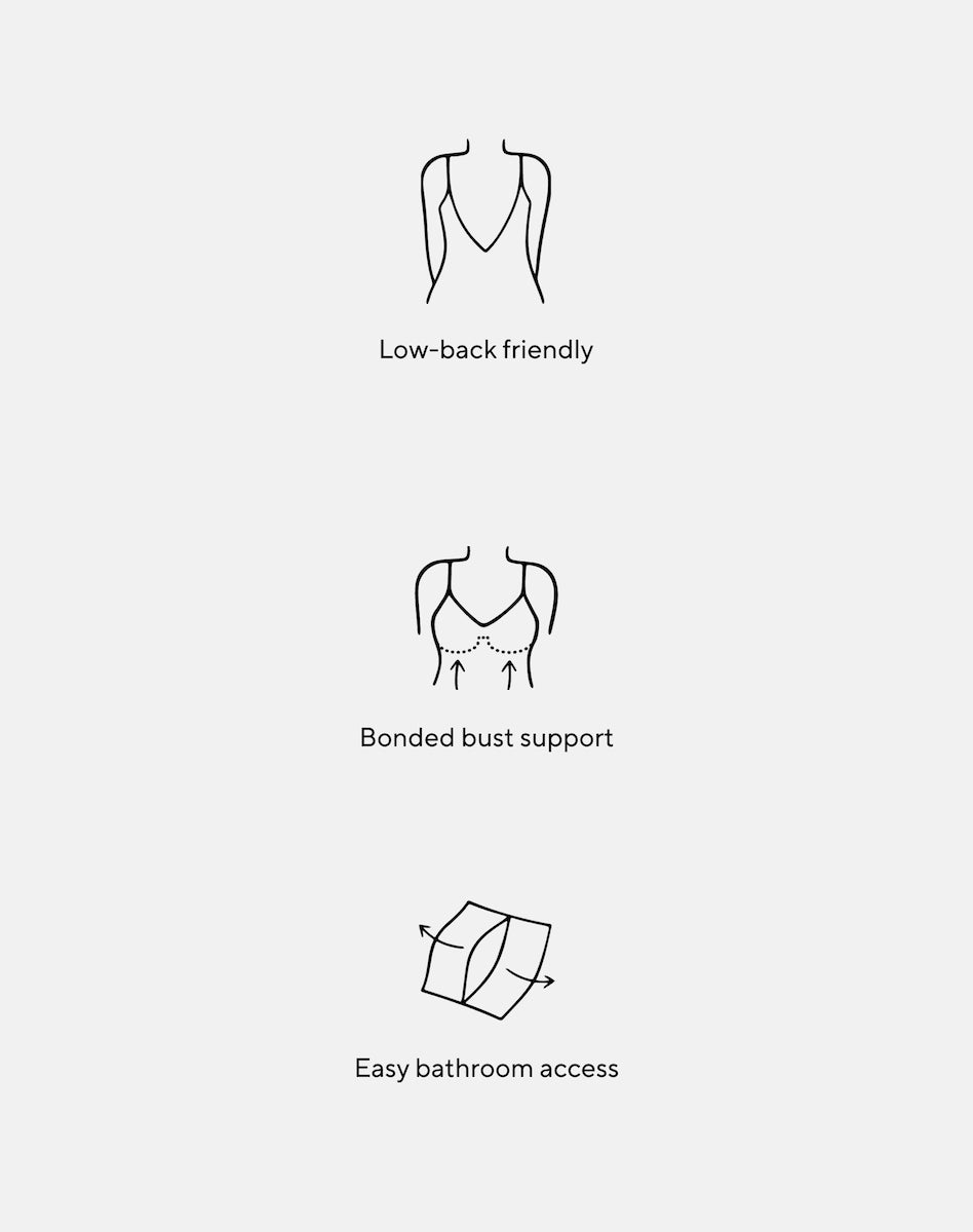 Chic Low-Back Bodysuit for Effortless Elegance
