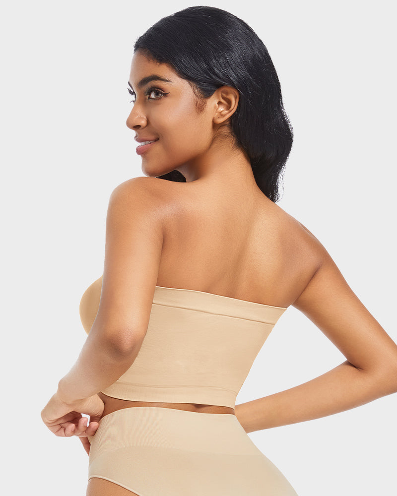 Ultimate Comfort Strapless Bandeau Bra – No Padding, Just Pure Style!