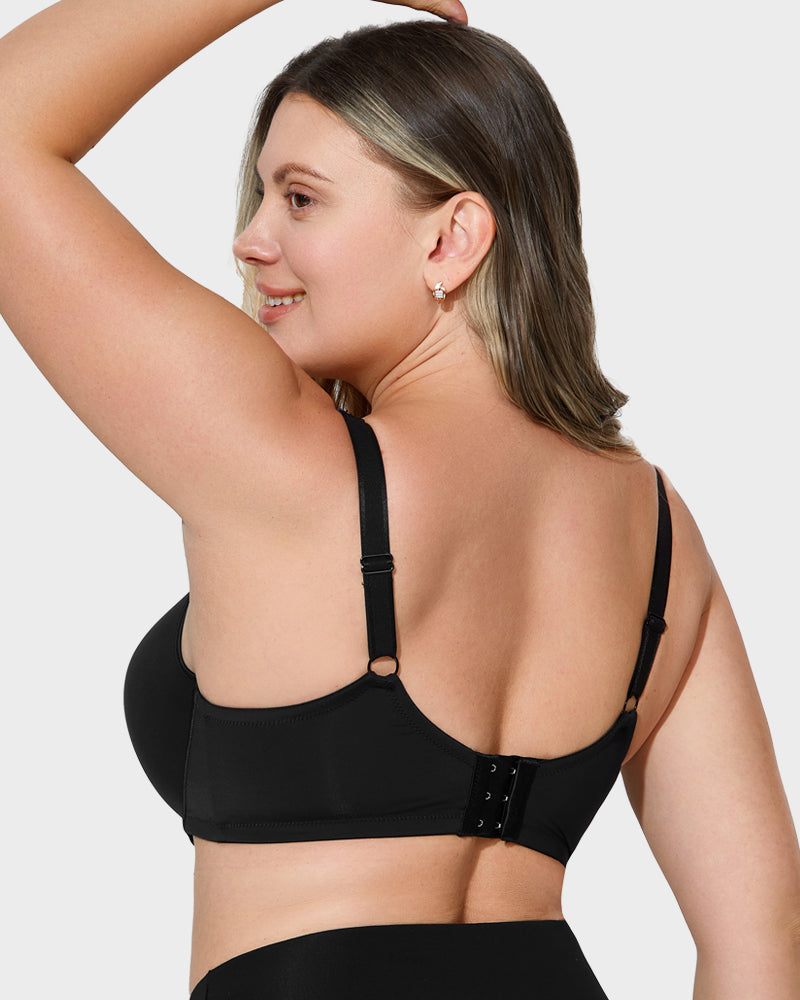 Ultimate Comfort Full Coverage Mesh Bra with Molded Cups and Underwire