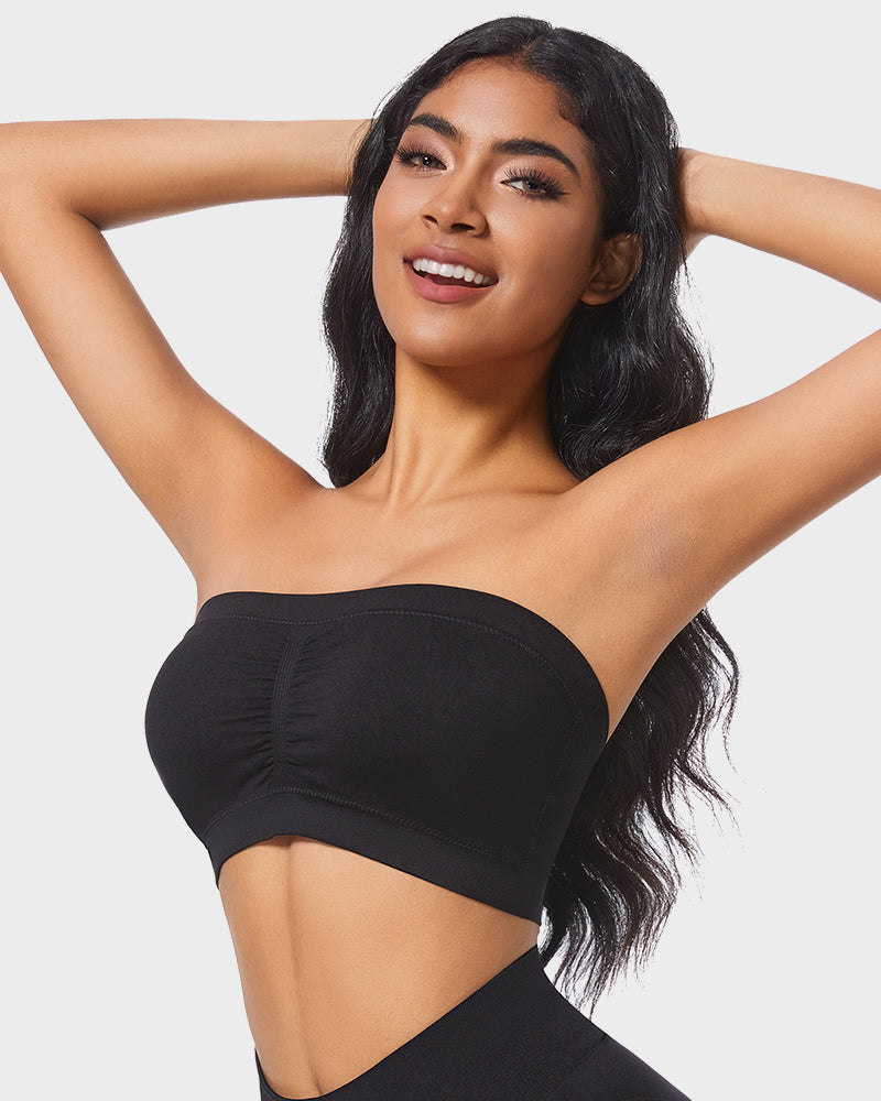 Ultimate Comfort Strapless Bandeau Bra – No Padding, Just Pure Style!