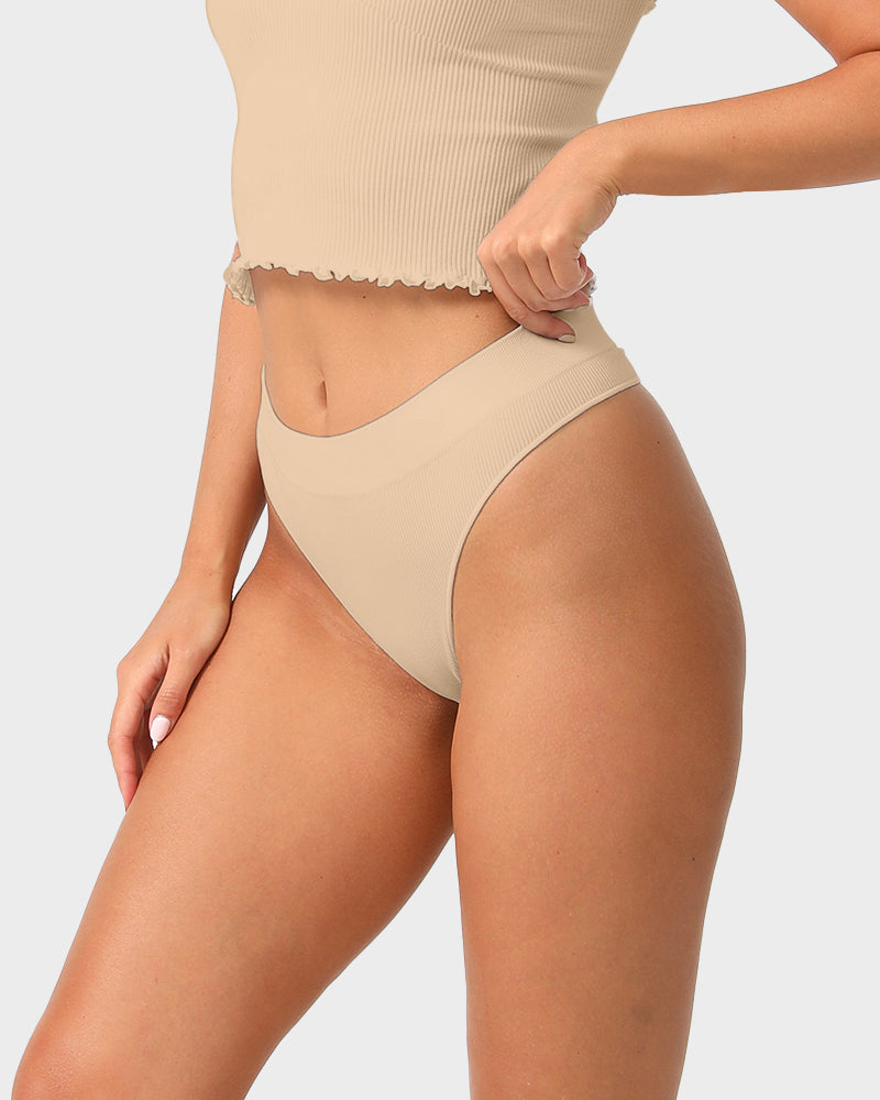 Ultimate Comfort Seamless Low-Rise Thong for Everyday Wear