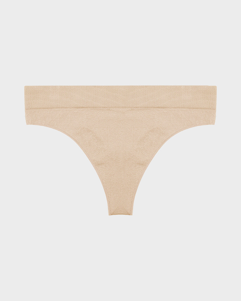 Ultimate Comfort Seamless Low-Rise Thong for Everyday Wear