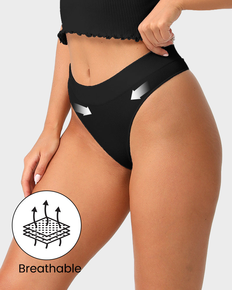 Ultimate Comfort Seamless Low-Rise Thong for Everyday Wear