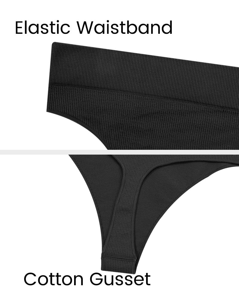 Ultimate Comfort Seamless Low-Rise Thong for Everyday Wear