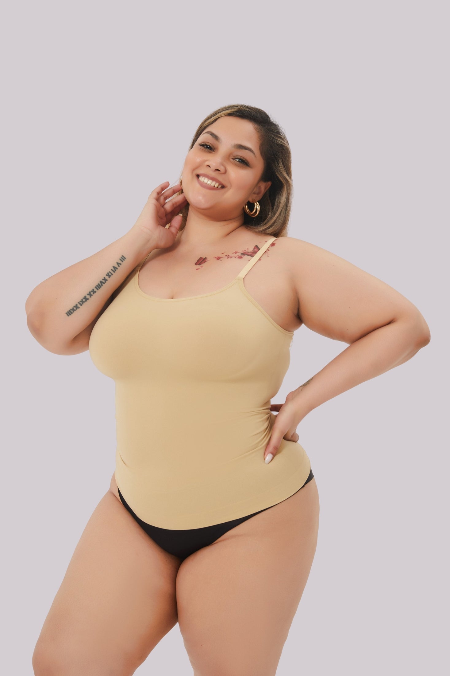 Luxurious Comfit™ Alessia - Chic Round Neck Cami for Ultimate Comfort